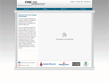 Tablet Screenshot of finelinepaintingseattle.com